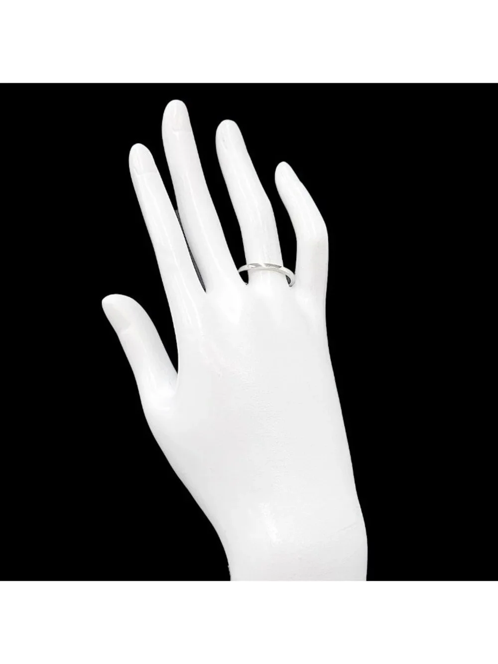 Cartier Ballerina Curve 60 Ring Pt Platinum Ballerine